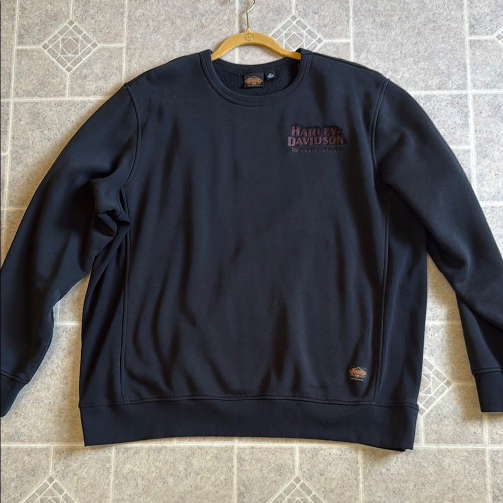 Harley-Davidson 120th Anniversary Crew Neck Sweatshirt - Picture 3 of 8